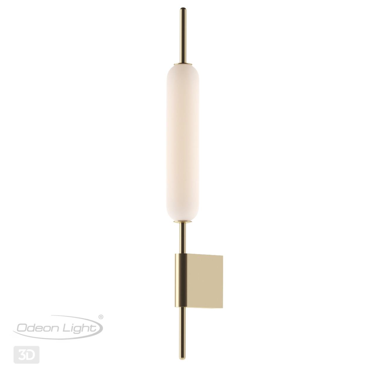 Настенное бра Odeon Light Reeds 4794/12WL, 12W LED, 4000K, бронза