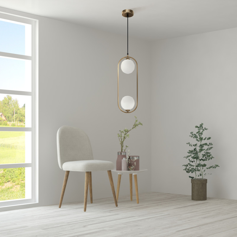 Светильник 12 см, Maytoni Ring MOD013PL-02BS1, латунь