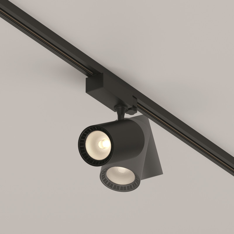 Светильник 9 см, 26W, 3000K, Maytoni Technical TR029-3-26W3K-S-B, черный