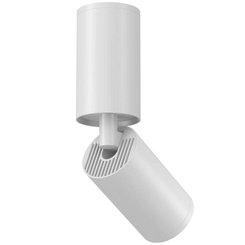 Светильник 5*5 см, GU10 10W, Maytoni Focus S C051CL-01W, белый