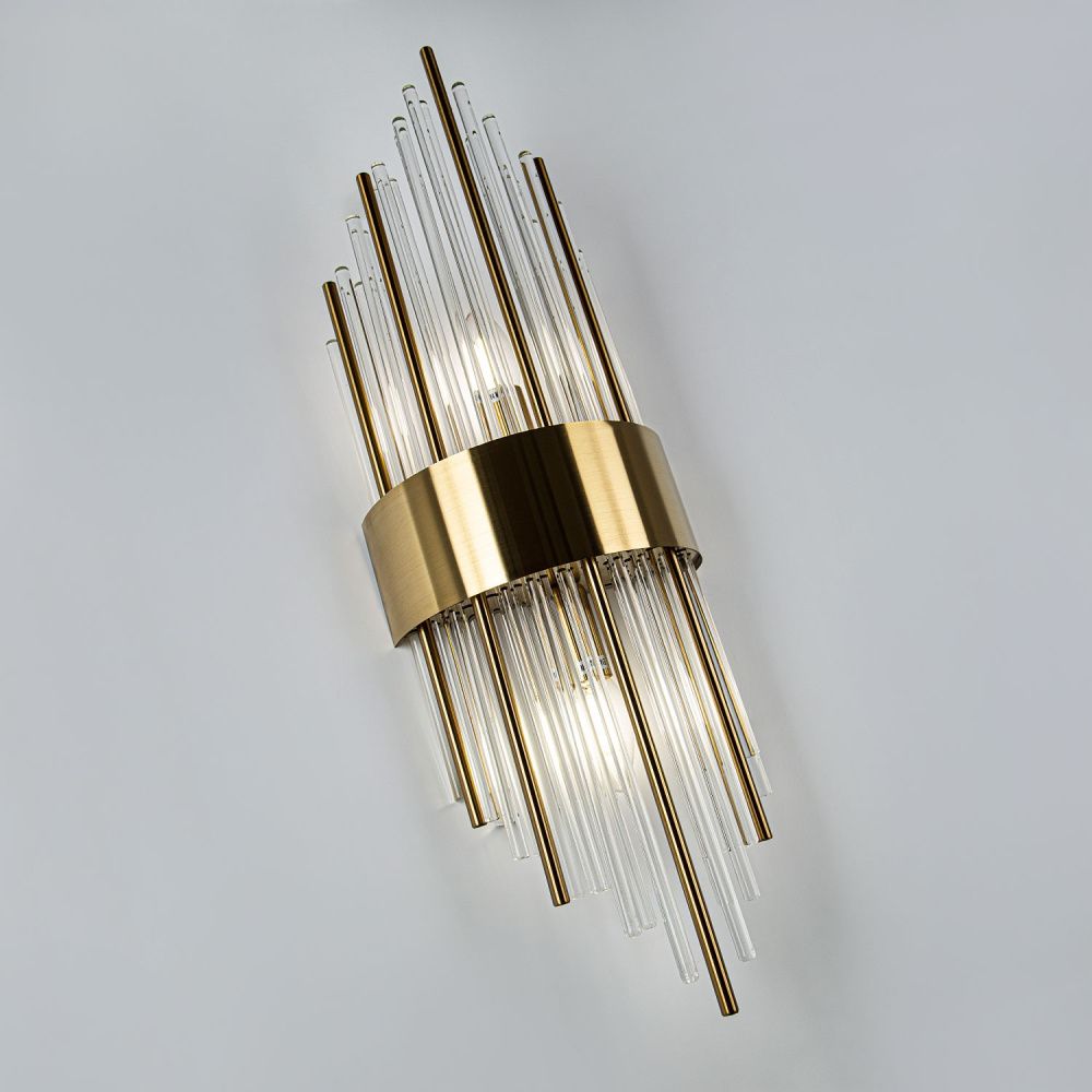 Бра 20*10*60 см, Е14 2x40W, Латунь MODELUX ML.501.02 BS