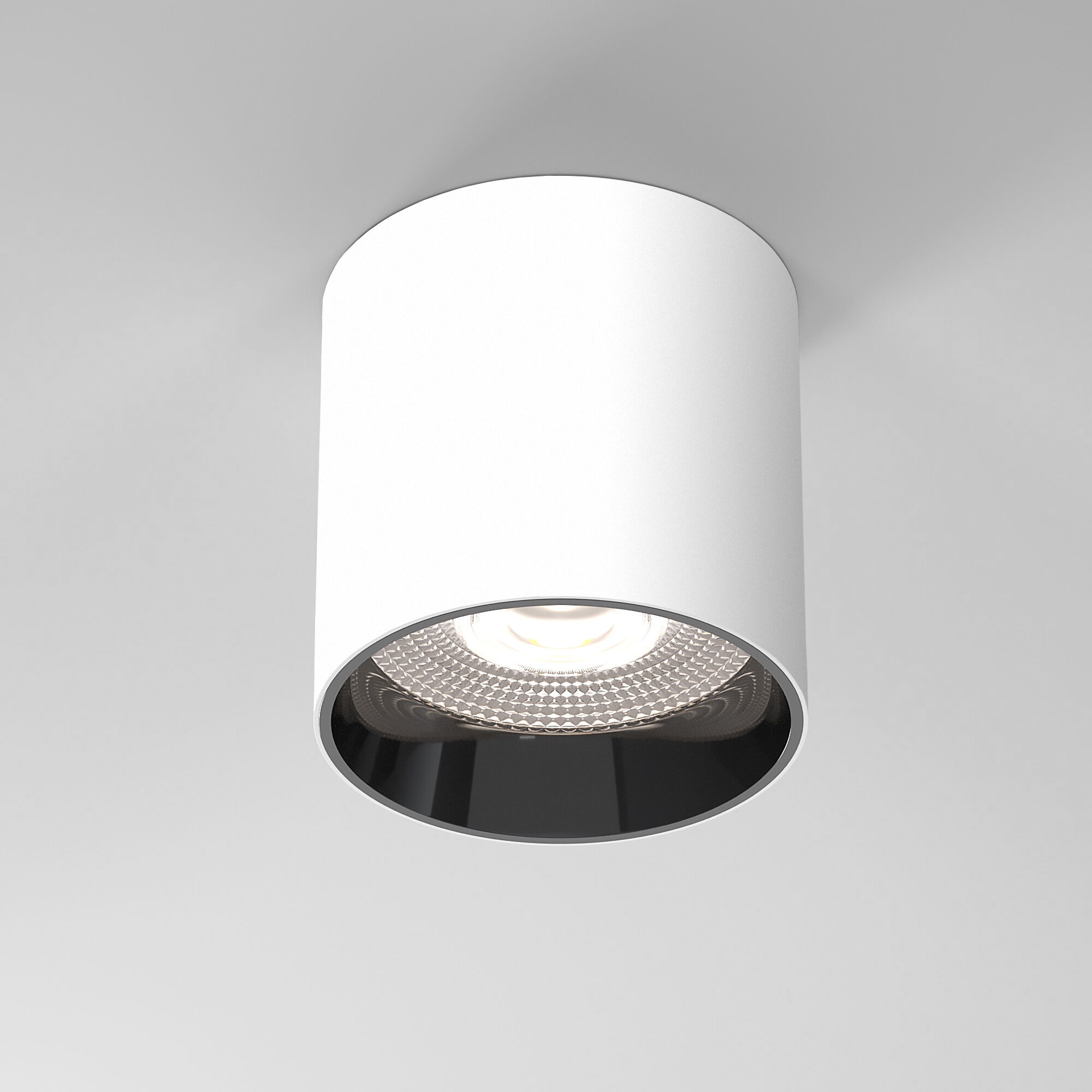 Светильник LED 10W, 4200 К, 8,4*8,4*8,4 см, белый/черный, Elektrostandard Orson 25034/LED