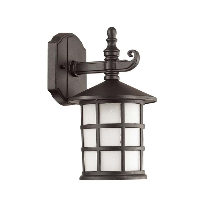 Уличный настенный светильник Odeon Light House 4042/1W черный