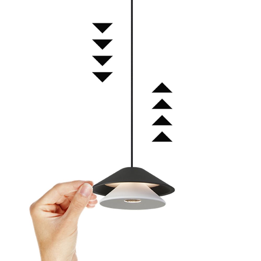 Подвесной светильник 13*180 см, *LED*5W, 3000K, Mantra Piccola MAN9031, черный