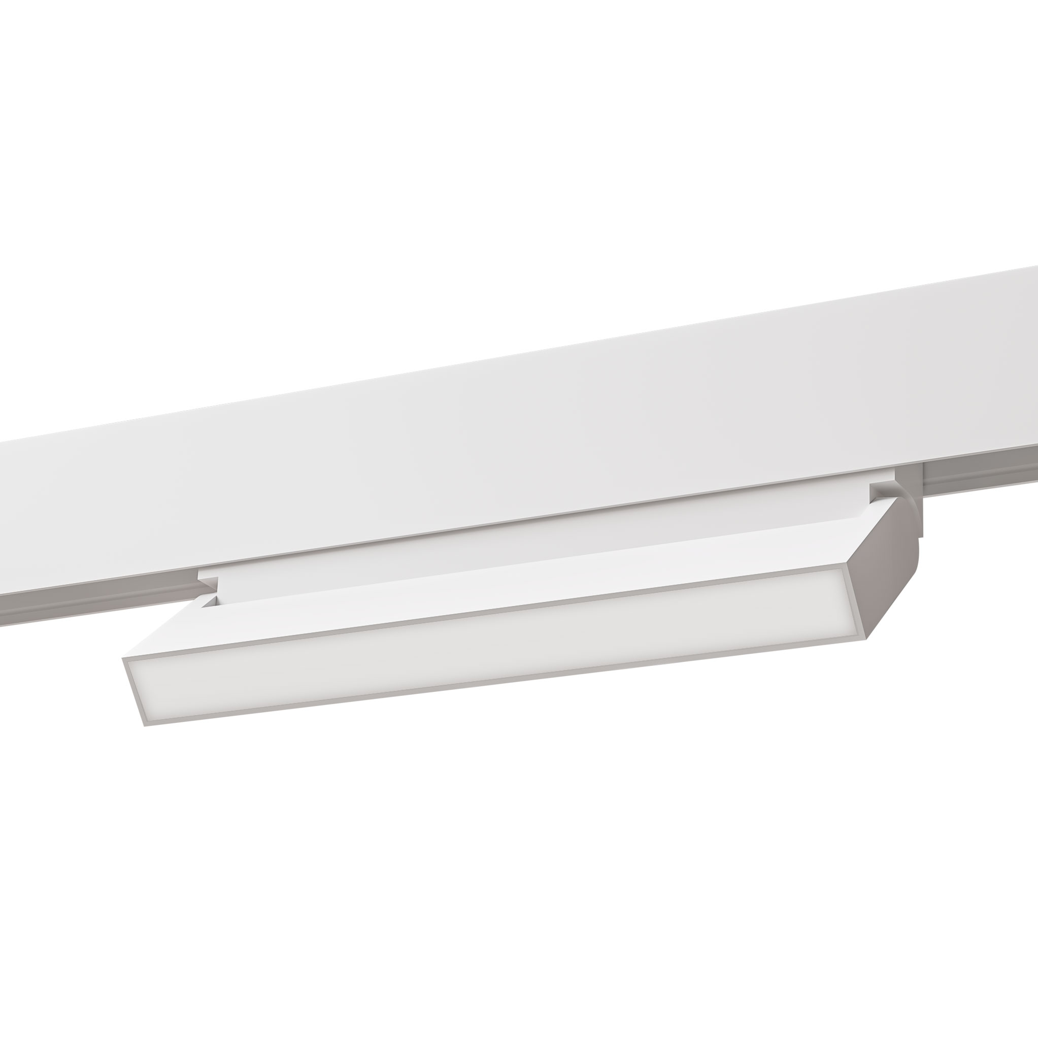 Трековый светильник 10,8*21,9*2,2 см, 1*LED, 12W, Arte Lamp Linea A4697PL-1WH, Белый