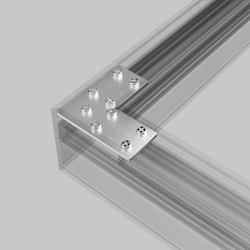 Крепеж 5*5*0,2 см, Maytoni Technical Accessories for tracks Exility TRA034CL-21 серый