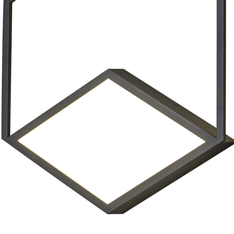 Бра 39*5*45,2 см, LED *  33.5W, 3000К Mantra Kubick 7597, черный