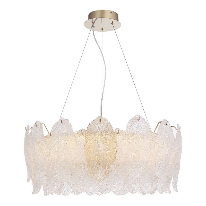 Подвесная люстра *65*-170 см, 1*LED, 42W, 3000K, ST-Luce Lightsome SL6135.213.01, золотой