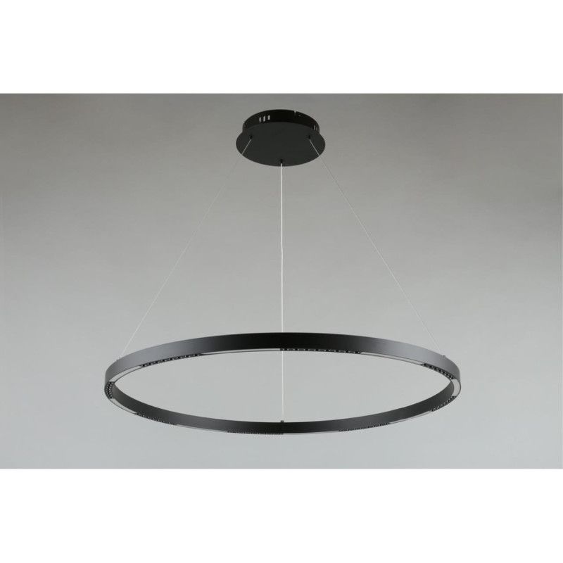 Подвесной светильник 80*60-130 см, 1*LED, 43W, 4000K, Aployt Noella APL.051.03.43, черный