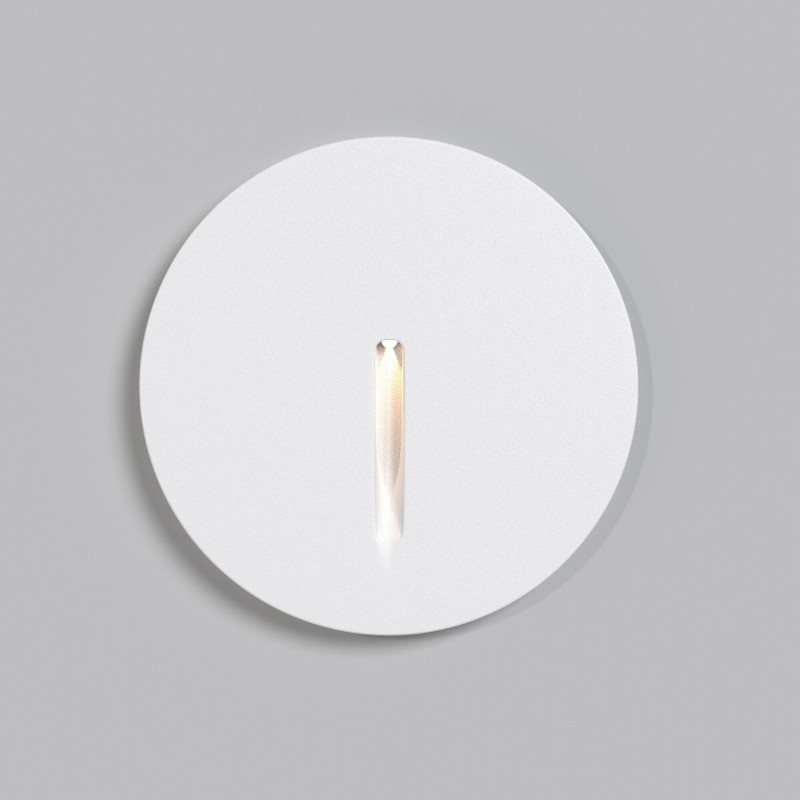 LED светильник 7 см, 3W, 3000K, Maytoni Lock O014SL-L3W3K, белый, вр 5,5 см