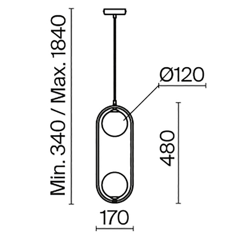 Светильник 12 см, Maytoni Ring MOD013PL-02BS1, латунь