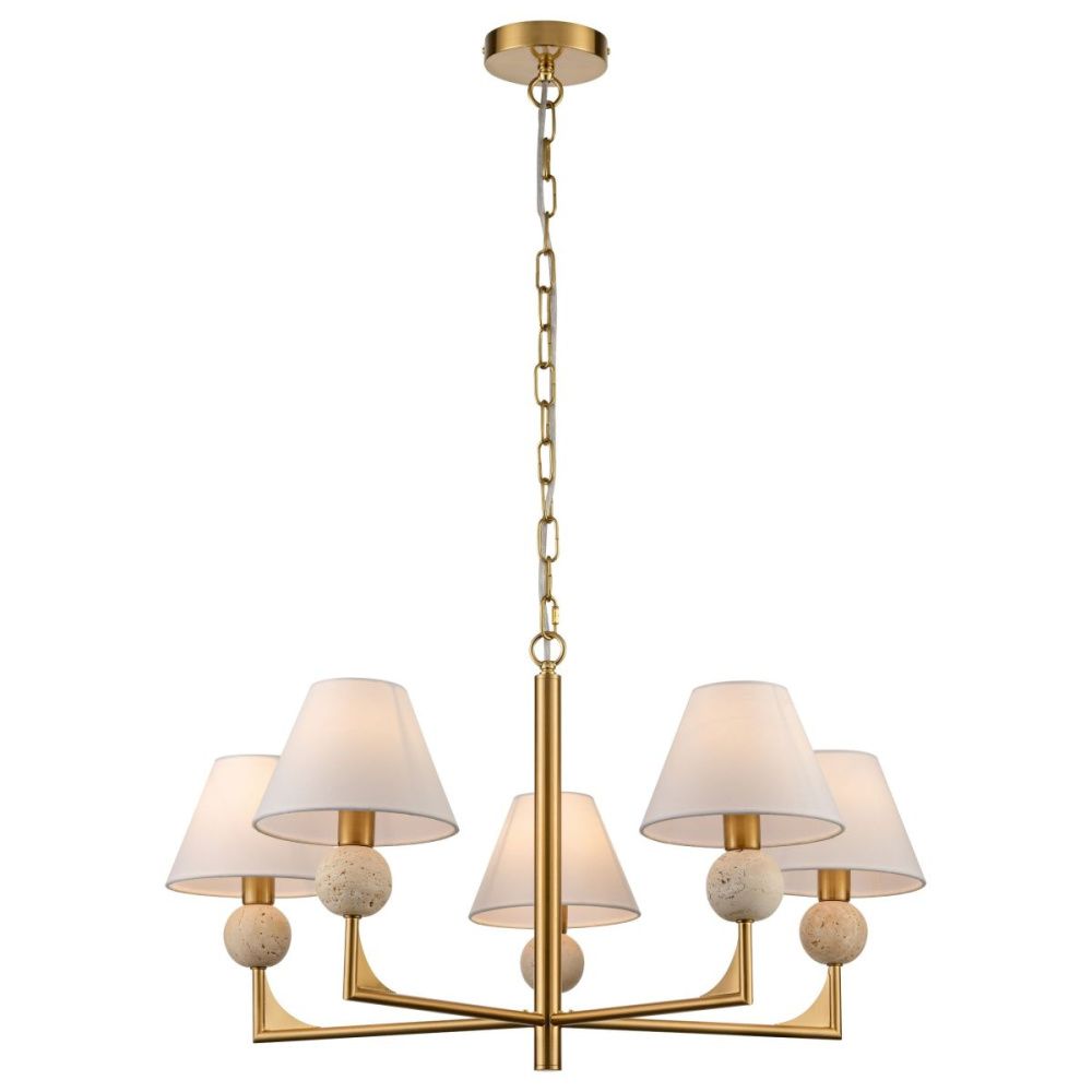 Подвесная люстра 72 см, Velante 335-503-05, латунь