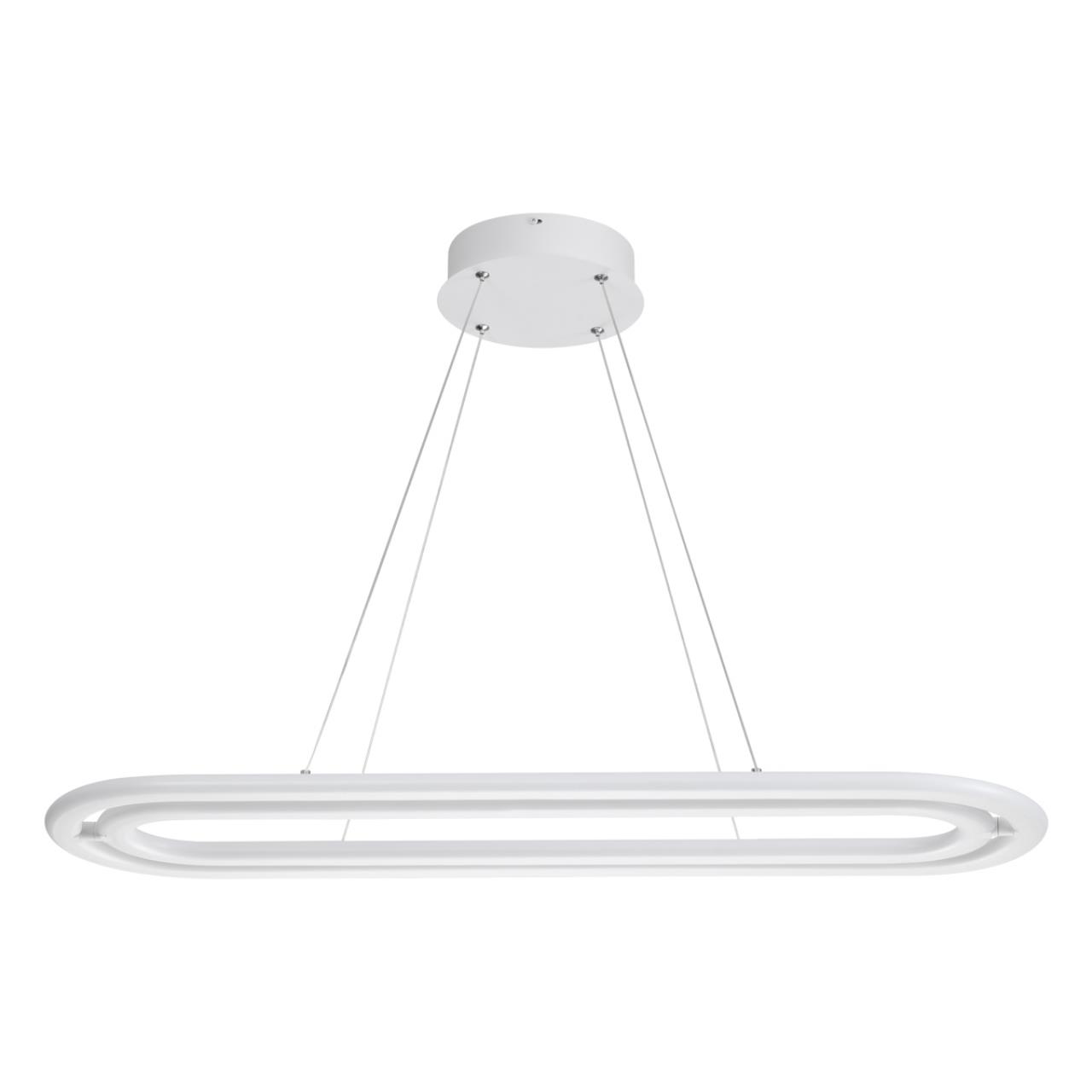 Светильник диммируемый, пульт ДУ 90*25*200 см, LED 116 W, 4000К Белый Novotech Over 359172 IP20