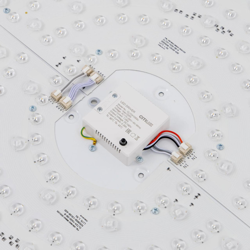 Светильник 60 см, 105W, 3000-5500K Citilux Купер CL724105G1 RGB, черный