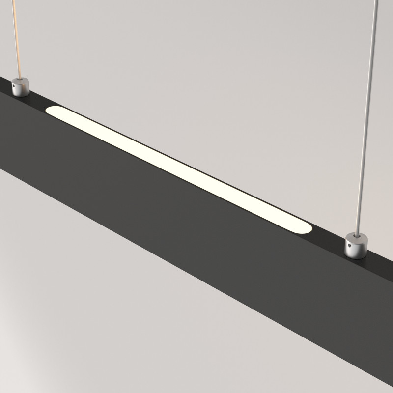 Светильник LED 91 см, 23W, 3000K Maytoni Step P010PL-L23B, черный