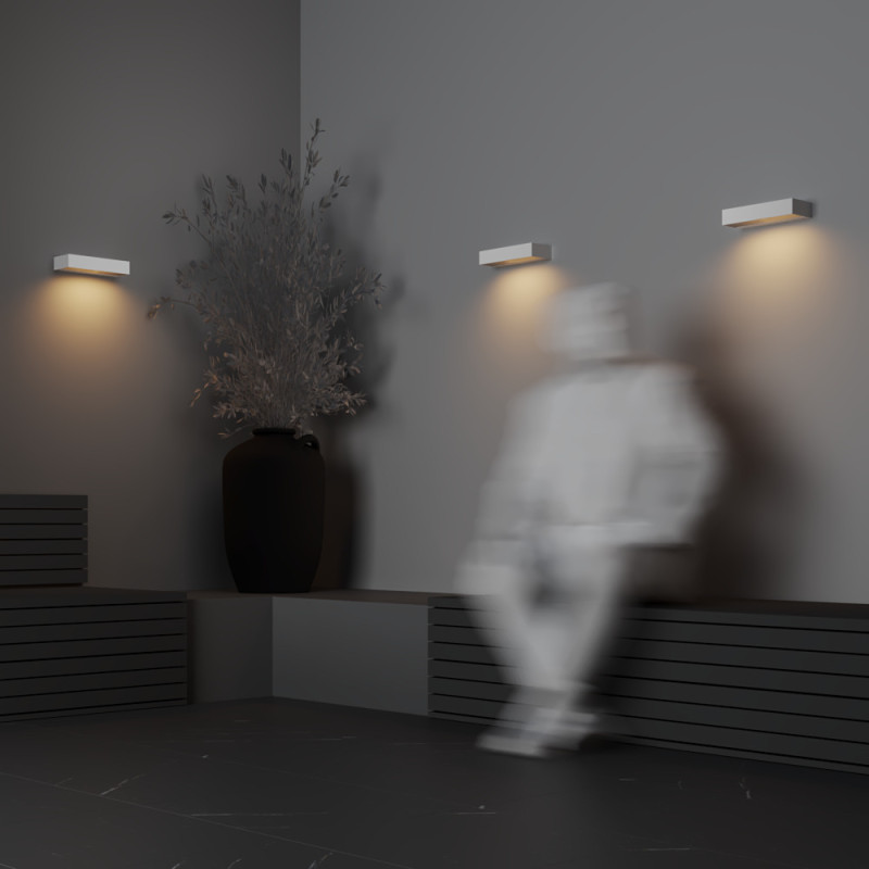 Бра 12*30 см, LED 10W, 3000К, Белый Maytoni Lot O428WL-L10W3K