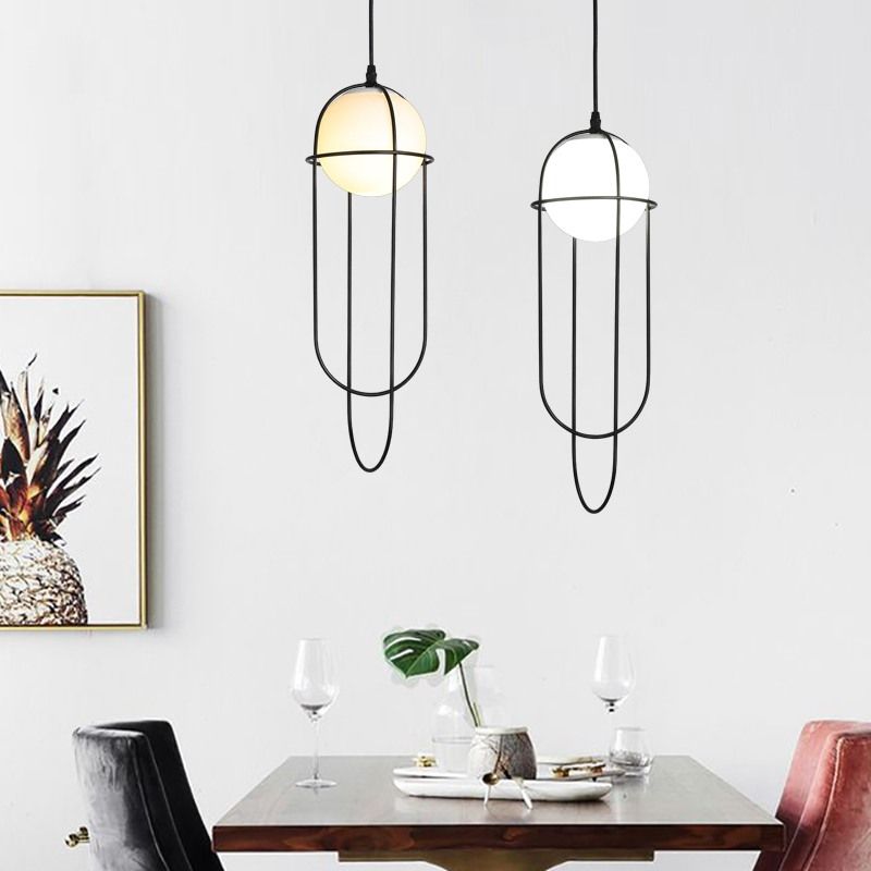 Подвесной светильник ASCENT 18*18*53 см, 1*E27*60W, ImperiumLoft 40.3241, Чёрный