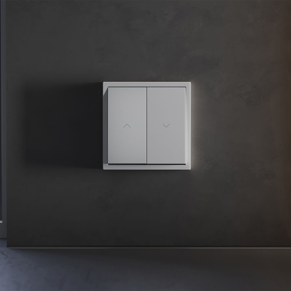 Клавиши для выключателя жалюзи, S70, серый Voltum VLS002516