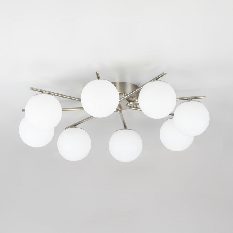 Люстра 78*20 см, LED*90 W, 3000-5500 К, Матовый хром Citilux Адам CL228A181