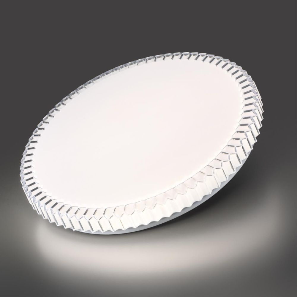 Светильник 49*49*7- см, 1*LED*76W, 3000/4000/6000K, Sonex Atiko 7673/ELN, белый