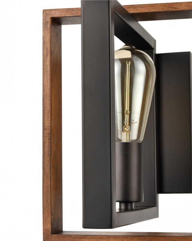 Светильник 26 см, Vele Luce Thomas VL6432W01, черный-дерево