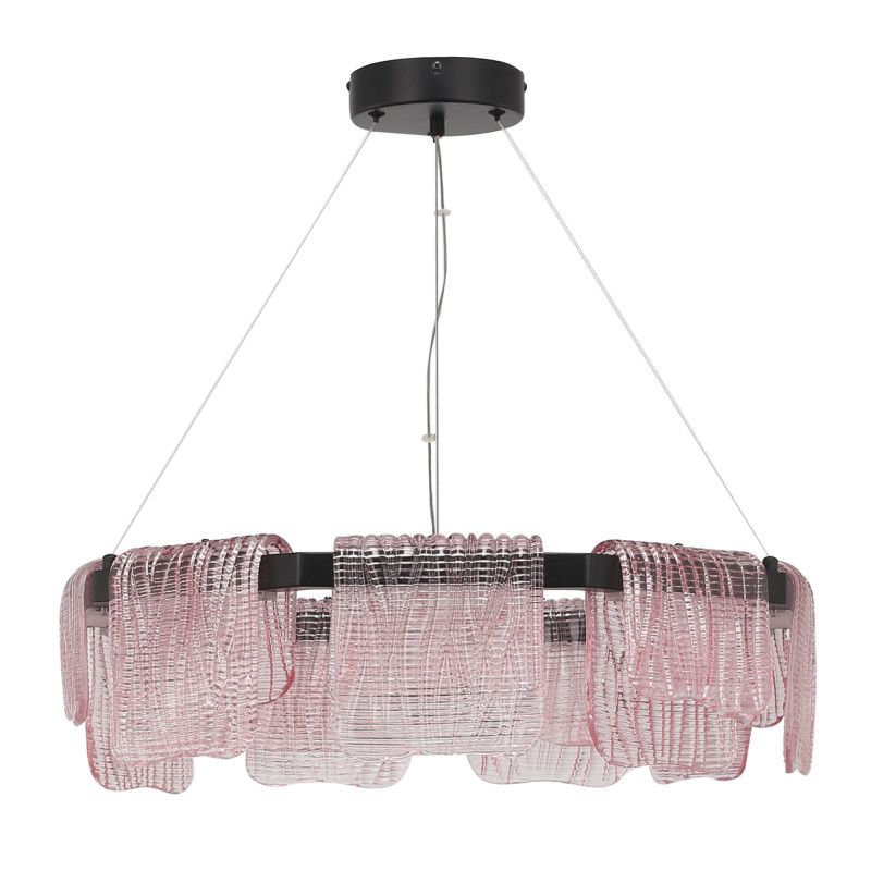 Подвесная люстра 60*150 см, 1*LED*54W, 4000K, ST-Luce Voile SL6021.403.54, черный