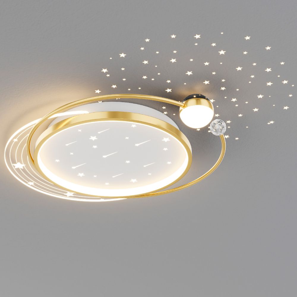 Светильник 50*60*10- см, *LED*68W, F-Promo Cruise 4743-5C, золотой