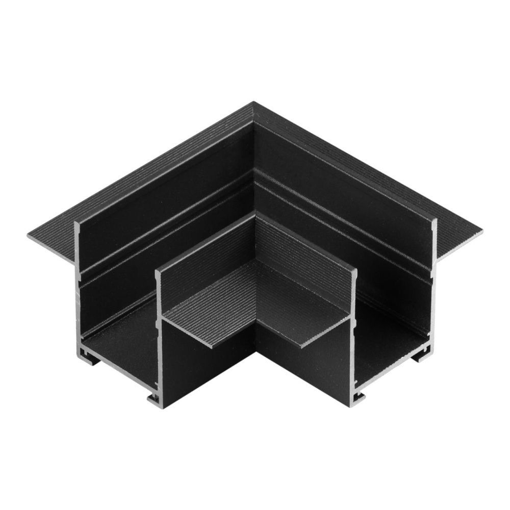 Соединитель L-образный для шинопровода встраиваемого в ГКЛ (135302-135303) Novotech VECTOR PORT 135310, черный