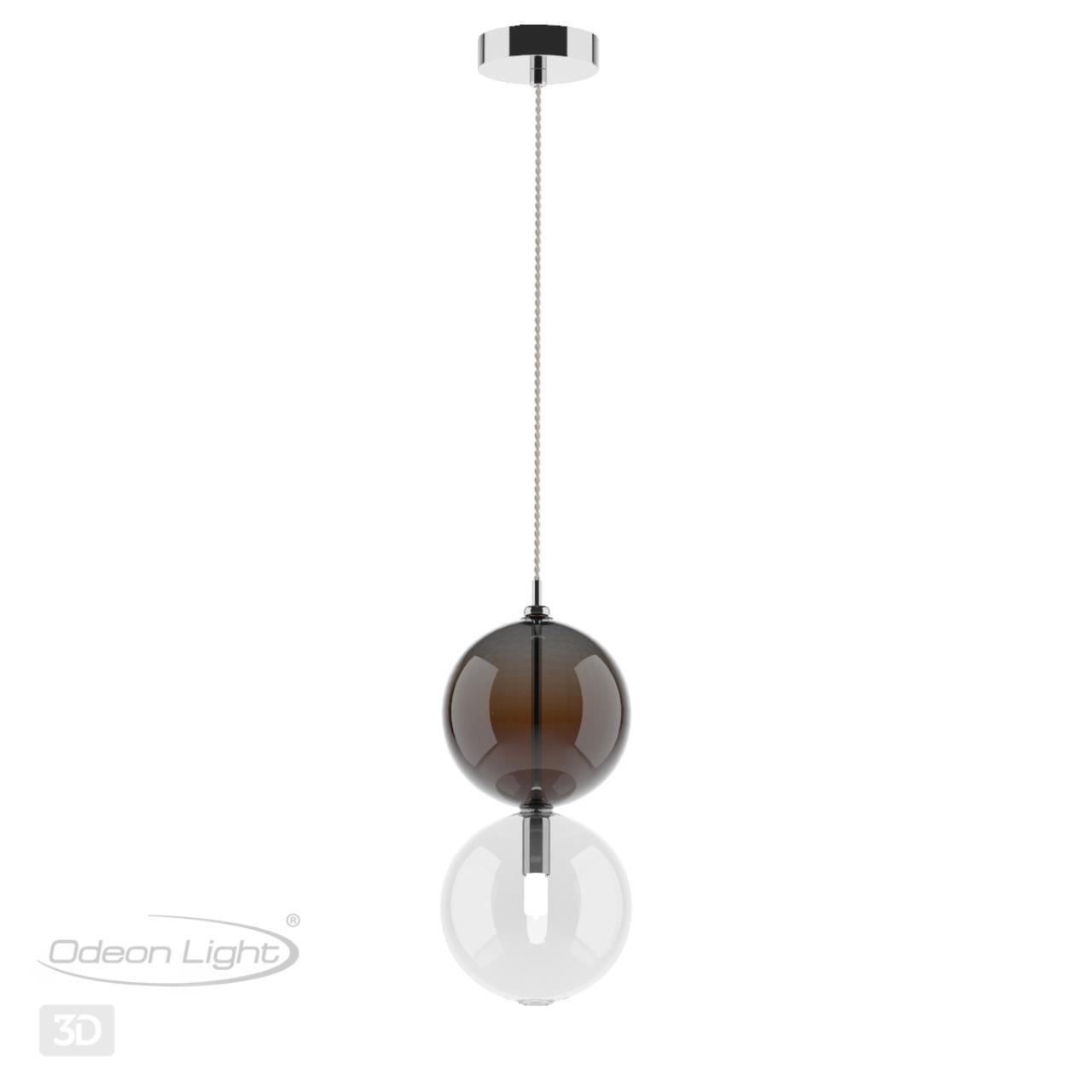 Подвесной светильник Odeon Light Changi 4980/1B, хром