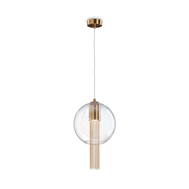 Светильник 25 см, Maytoni Flusso P095PL-01BZ1, бронза
