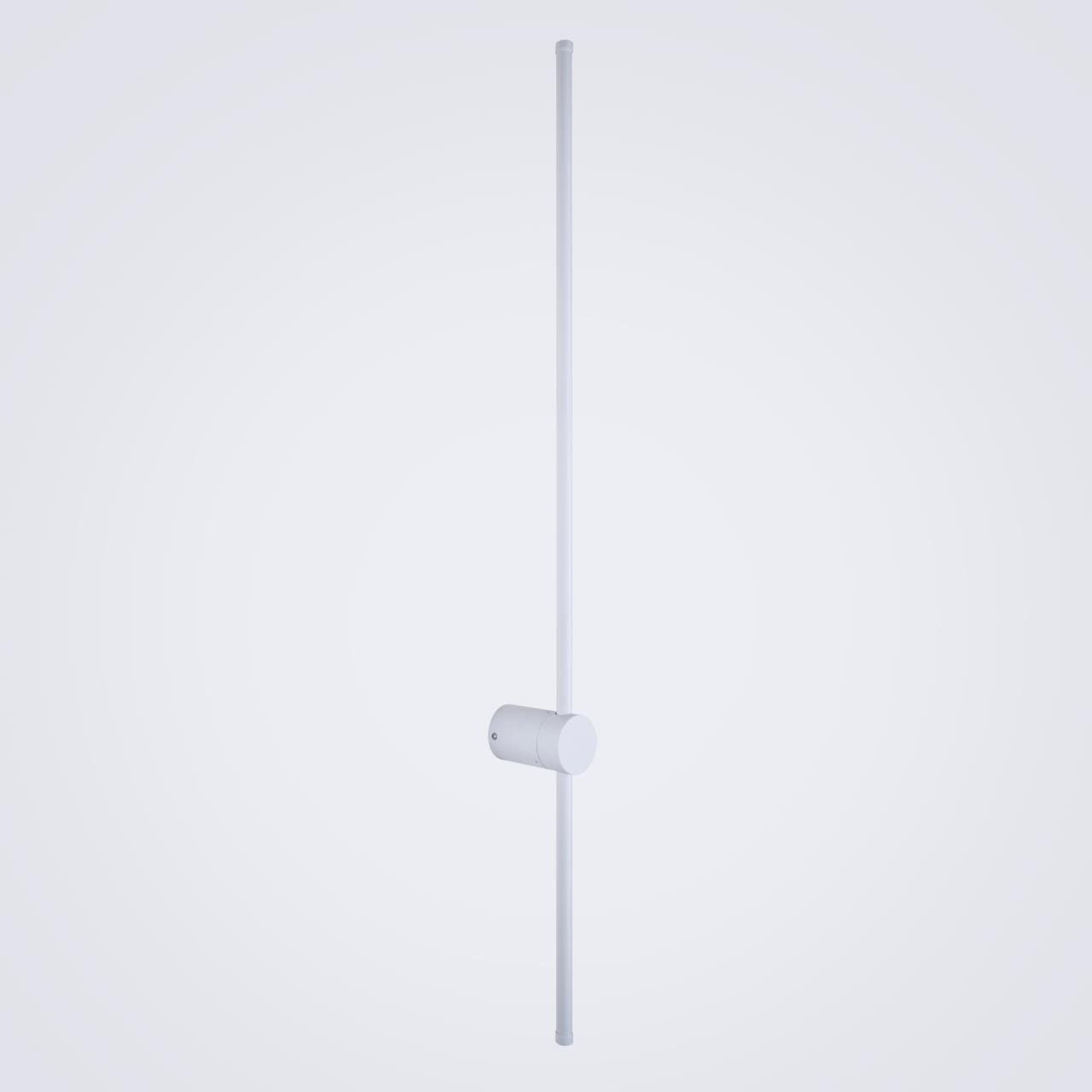 Бра 6*10*100 см, LED 27W, 3000 / 6000K, Белый LED4U L7271-1000 WH