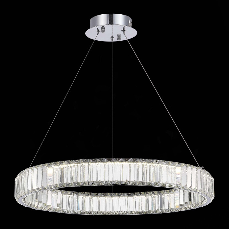 Люстра подвесная 102 см, 68W 4000K ST LUCE TIVOLI SL1622.113.01 Хром