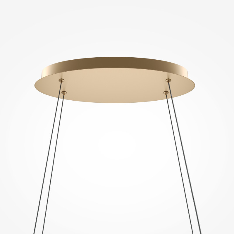 Подвесной светильник 115*33*333 см, LED, 56W, 3000К, Maytoni Plons MOD283PL-L65BS3K латунный