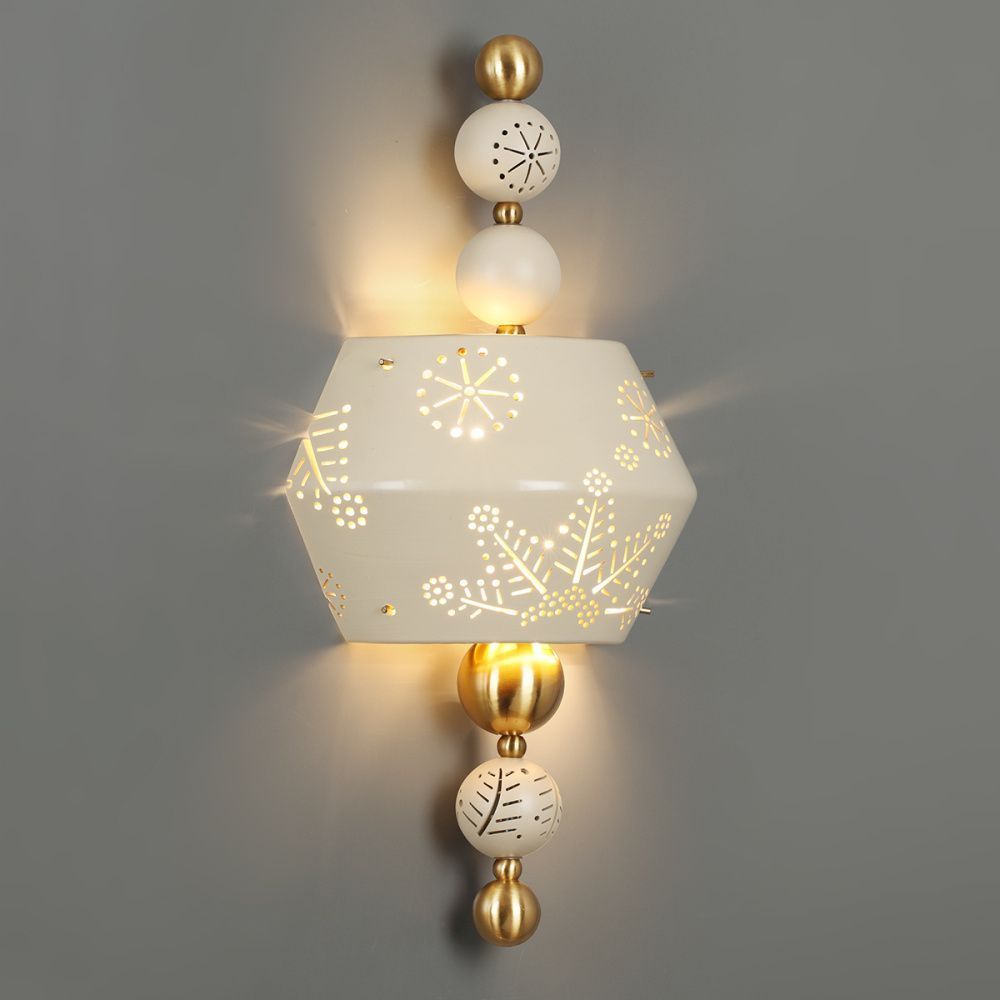 Светильник 54 см, Odeon Light 5444/1WA, бежевый-бронза