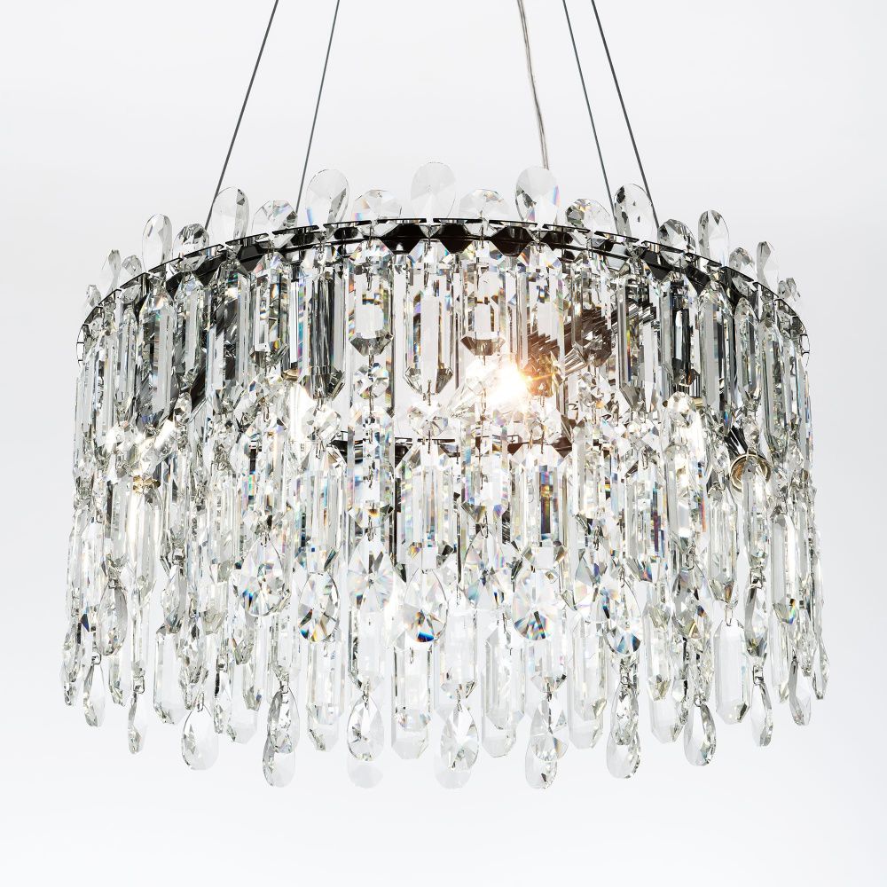 Подвесная люстра 50 см MODELUX ML.837.10 CR хром