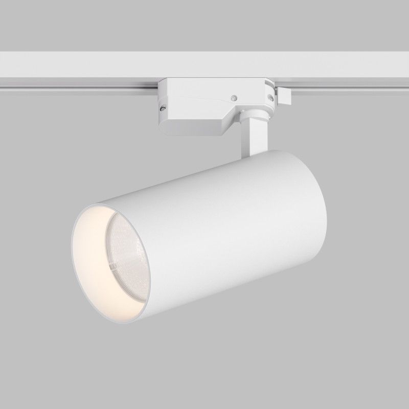 Светильник на шине 15,5*8*22- см, *LED*30W, 3000K, Denkirs SOLID KOPER DK6455-WH, белый алюминий