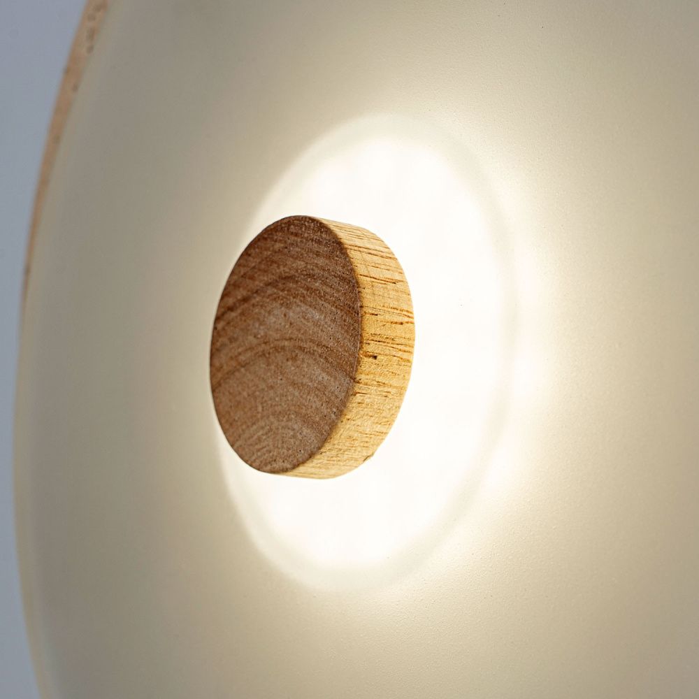 Настенный светильник 30 см, 10W, 4200K, MODESTYLE MS.235.300 BS, камень