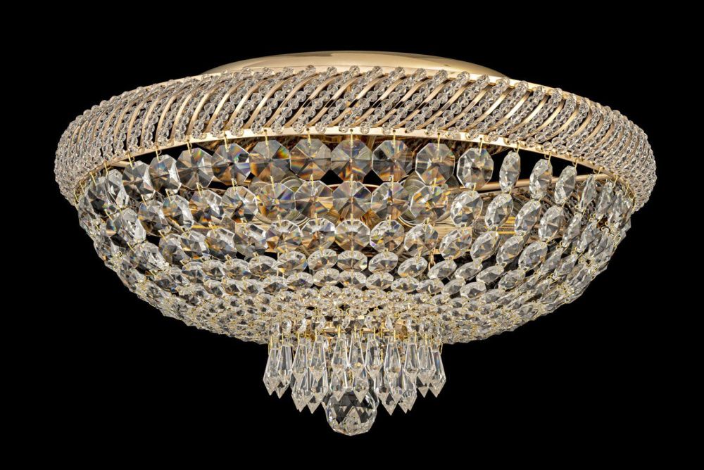 Люстра *45*30 см, 6*E27*60W, Dio D`arte Bari Gold Bari E 1.2.45.100 G, Золото