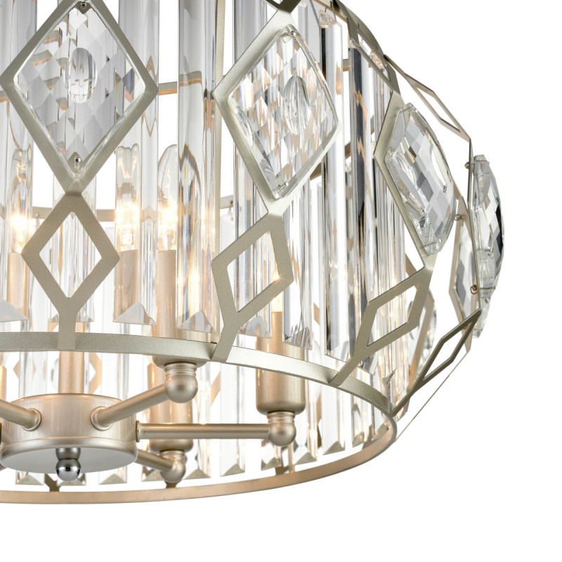Подвесной светильник  54*95 см, 6*E14 шампань Vele Luce Buzzati VL2181P06