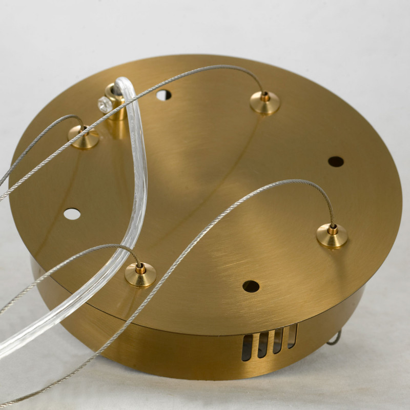 Люстра Lussole LSP-8606, 100*60 см, матовое золото