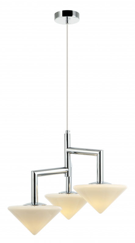 Подвесная люстра Stilfort Pilze 2115/09/03P, диаметр 48 см, хром