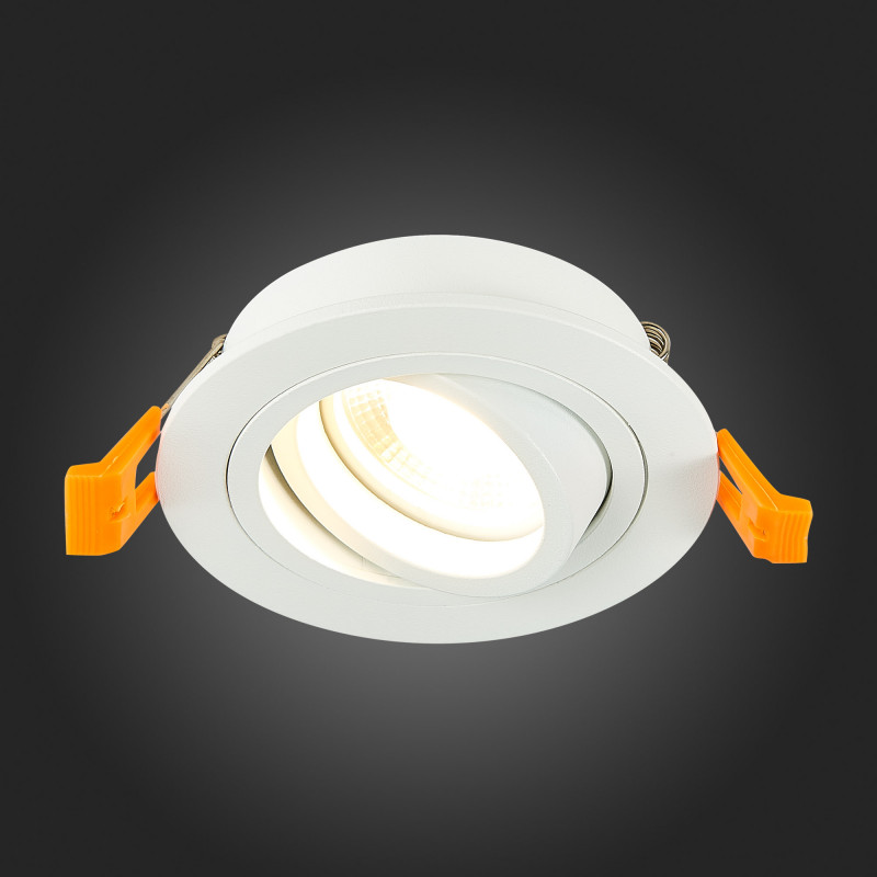 Встраиваемый светильник 9/8 см, GU10, IP20 ST LUCE ST251.518.01 Белый