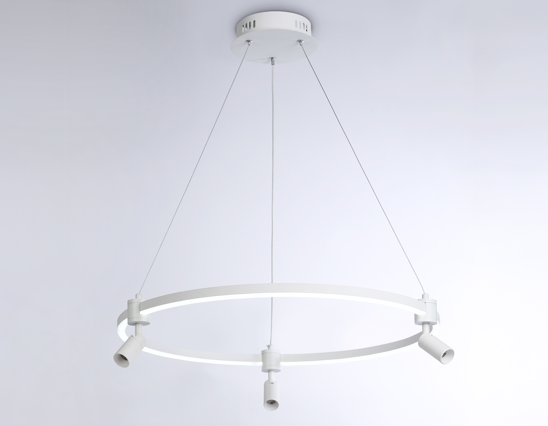 Светильник подвесной 60*6,5*120 см, LED 54W, 3000К, белый Ambrella Comfort LineTech FL5292