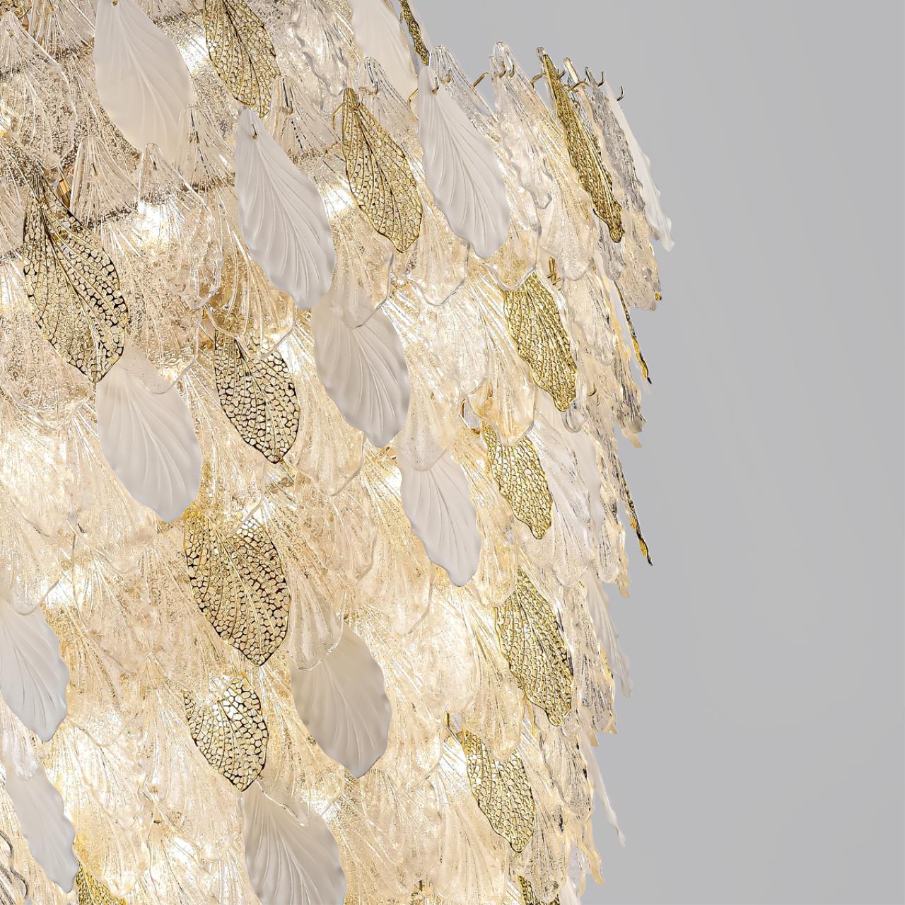 Люстра 125*125*381 см, 86 Е14*25W, Odeon Light Lace, золотой 5052/86
