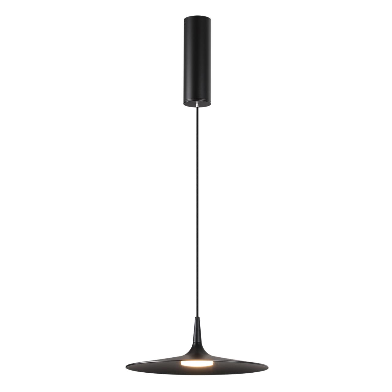 Уличный светильник  25*80 см, 1*LED*12W Odeon Light SOMBRA 7039/12L черный