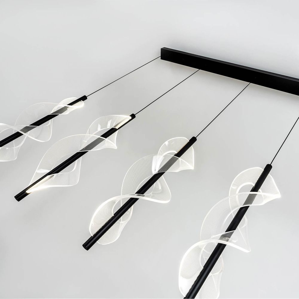 Подвесной светильник MODESTYLE MS.3028.4 BK черный