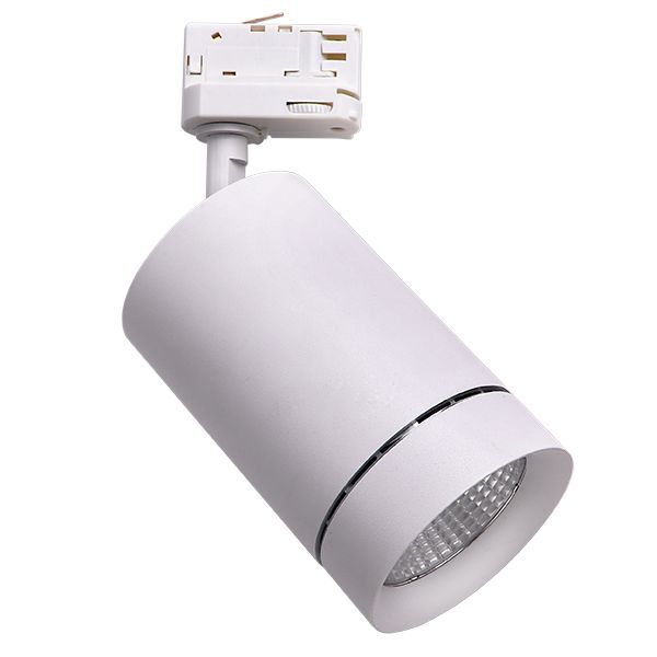 Светильник для 3-фазного трека Lightstar Canno Led 303562, белый, 24х8х8см, LED, 35W, 3000K, 2240Lm