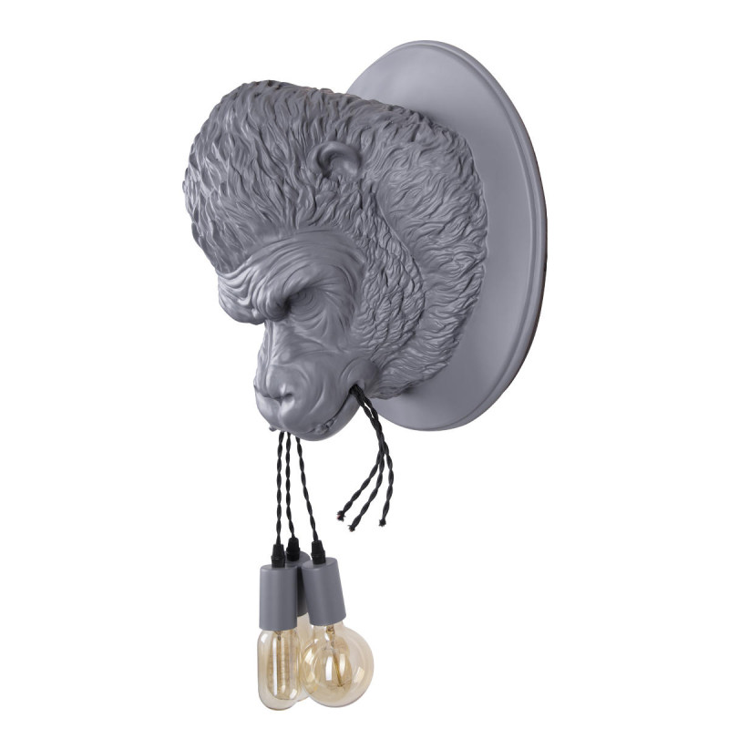 Светильник *41 см, 3*E27*W, Loft It 10178 Grey Gorilla, Серый