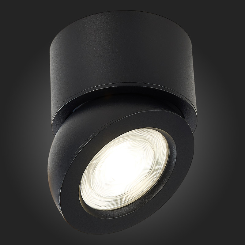 Светильник 10 см, 10W 4000K ST LUCE Накладные светильники ST654.442.10 Черный