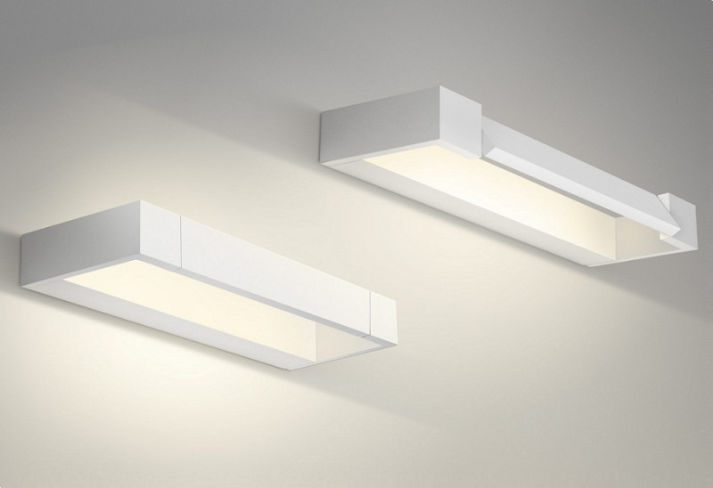 Бра 1*20W, 4000K, 70*9 см, Crystal Lux CLT 028W700 WH Белый